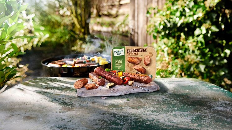 Sensational Sausage, en vegetarisk korv med skinn av alger.