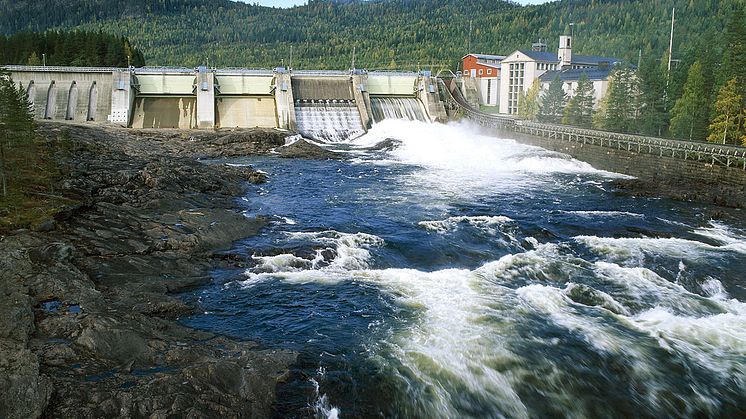 Bilden visar Krånghede kraftstation. (Foto Fortum)