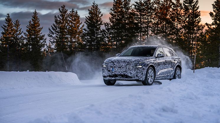 Audi Q6 e-tron prototype