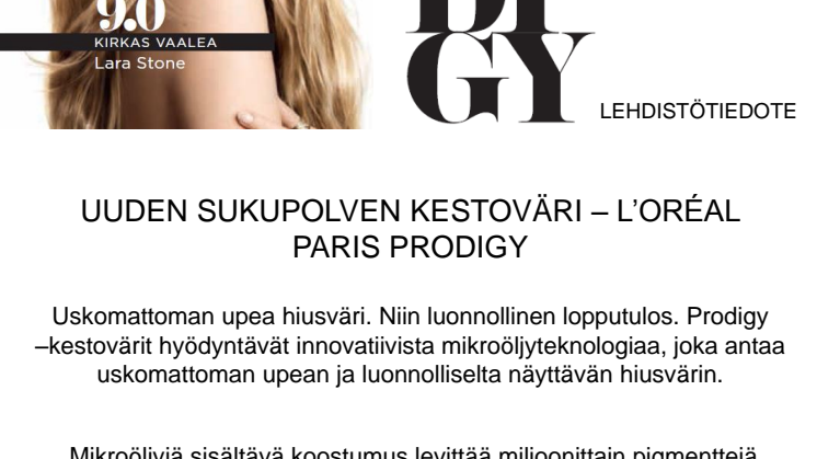 L'Oréal Paris Prodigy -hiusväri