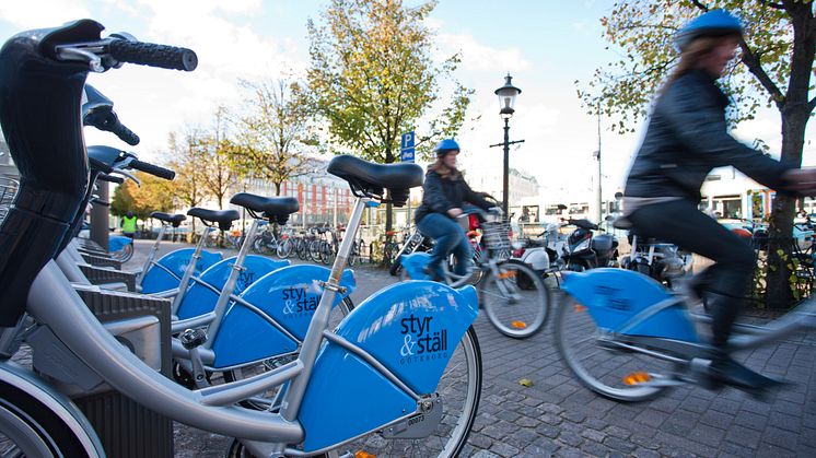 Bild Styr & Ställ Göteborg lånecykelsystem 2