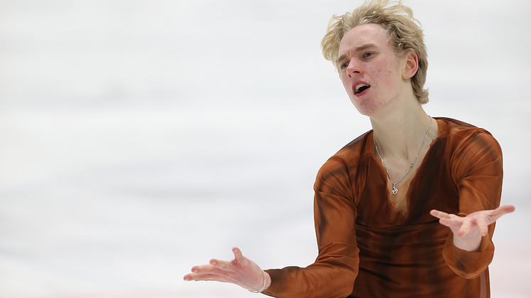 Andreas Nordebäck kom på nionde plats i EM-debuten. 