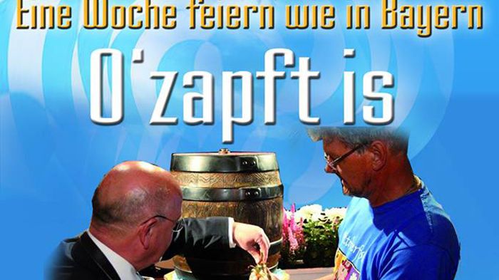 TH-Präsident Prof. Dr. László Ungvári wird das Oktoberfest auf dem Campus mit dem traditionellen Fassanstich eröffnen. © mobarcon