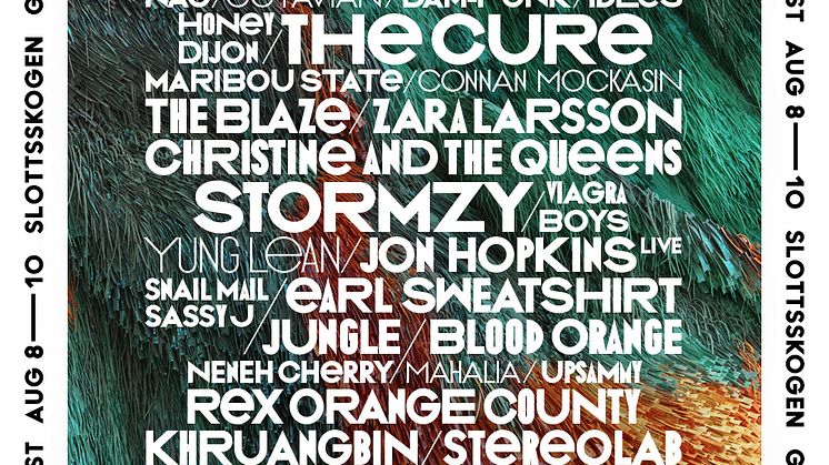 Way Out West 2019 – LINEUP