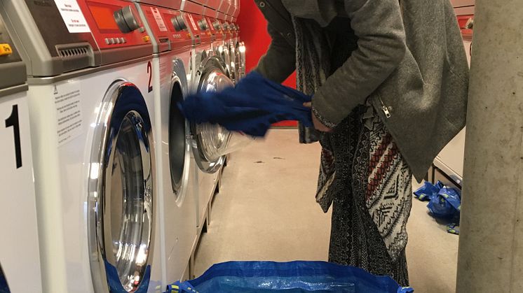 Foto: Miele. Vaskeriet åpnet i november og har kapasitet til nær 5 tonn studentklesvask om dagen. Her blir det rent! 