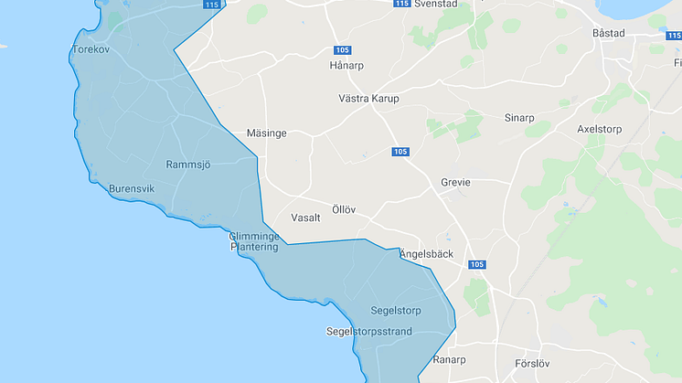NSVA uppmanar boende i Torekov och längs kusten ned till Stora Hult att spara på dricksvattnet