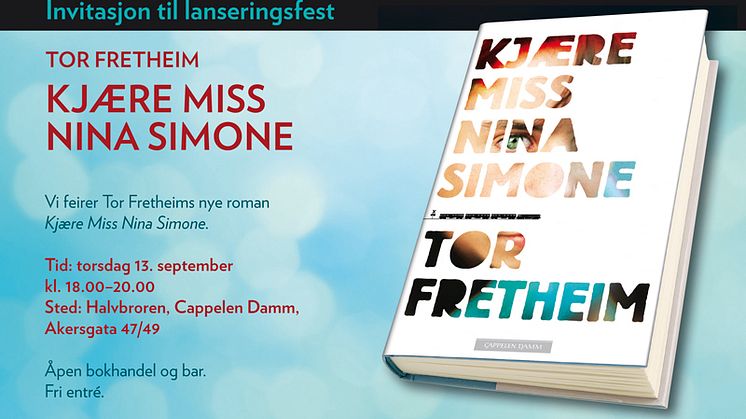 Velkommen til lansering - Kjære Miss Nina Simone