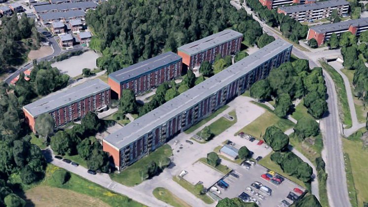Huge Bostäder säljer fastigheten Lövgården 1 i Vårby Gård.