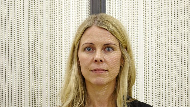 Konstnär Gunilla Klingberg (Foto: Stuart Whipps/Eastside Projects).