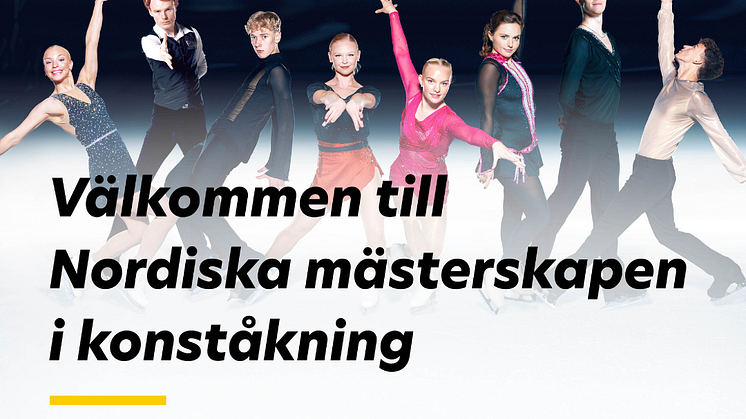 Nordiska mästerskapen i konståkning avgörs om en vecka i Borås