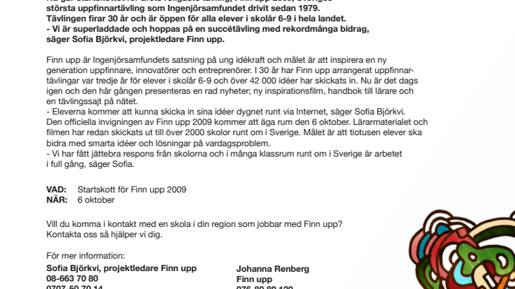 SVERIGES STÖRSTA UPPFINNARTÄVLING