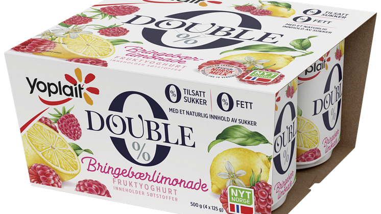Yoplait Double 0% Bringebaelimonade 4x125g.png
