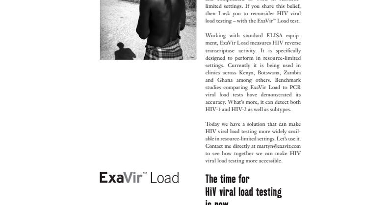 Cavidi awareness ads in AIDS