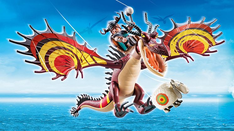 Dragon Racing Rotzbakke und Hakenzahn von PLAYMOBIL (70731)