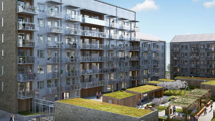 Slutsålt i Riksbyggens Brf Petunia i Mölndals innerstad