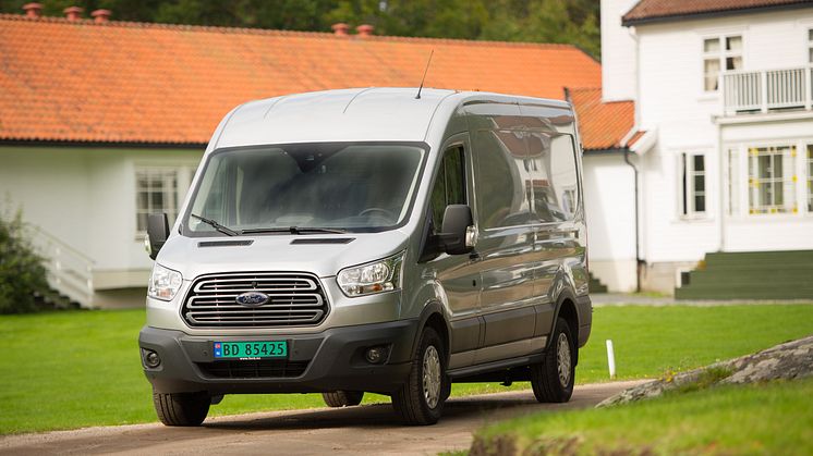 Nye 2-tonns Transit nylig lansert på det norske markedet