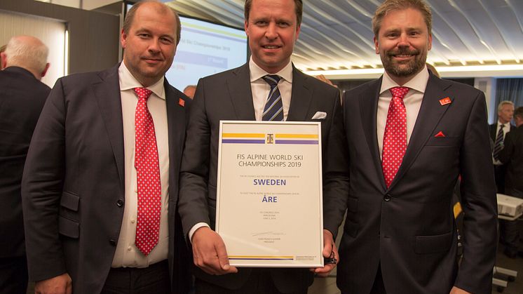 SkiStar Åre: Åre to host the Alpine World Ski Championships in 2019