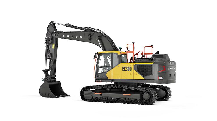 Volvo EC300 bandgrävmaskin (frilagd)