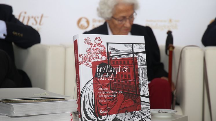 Die Chronik "Breitkopf & Härtel: 300 Jahre europäische Musik- und Kulturgeschichte"