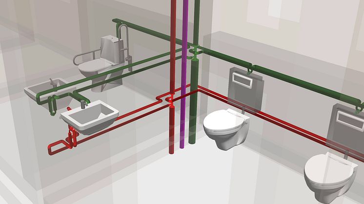 Schnittstelle zwischen CALHYDRA und DDScad (c) Graphisoft Building Systems