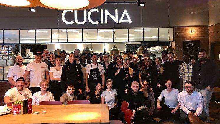 Das Team der L'Osteria Luxemburg