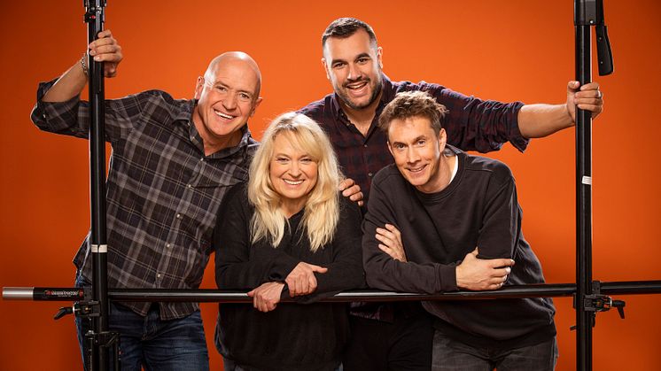 Komedistjärnorna Thomas Petersson, Ola Forssmed, Sussie Eriksson klara för sommarens teatersatsning ”Pappor på prov” på Krusenstiernska teatern i regi av Edward af Sillén!