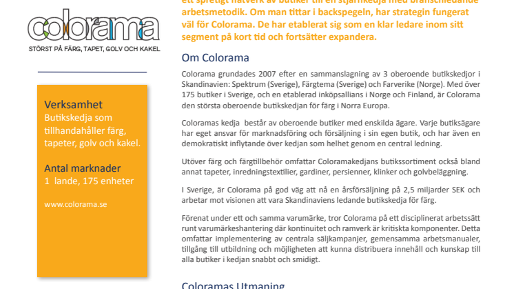 Kundcase Colorama