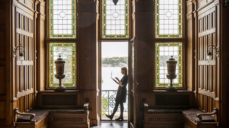Med en miljö som berör sinnen finns alla förutsättningar för kreativitet att flöda. Här i Vår Gårds sekelskiftesvilla Skärtofta med storslagen havsutsikt och historisk miljö.