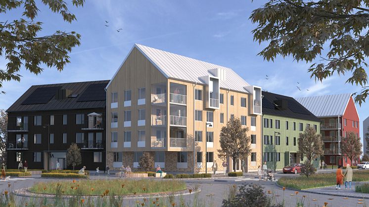 Riksbyggen planerar för 43 nya Bonum seniorbostäder i Trosa
