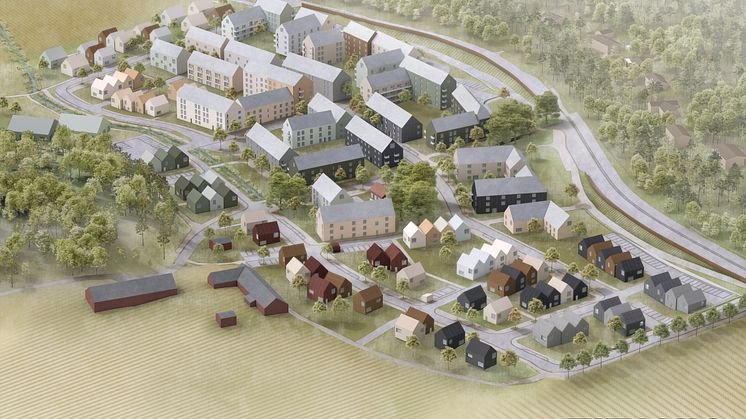 Titanias detaljplan för bostäder i Botkyrka antas