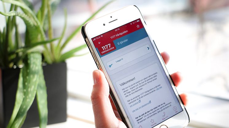 82 procent av de tillfrågade har använt 1177 Vårdguidens e-tjänster någon gång under året.