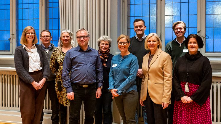 Oslobygg signerte avtale med Betonmast om utvidelse av Edvard Munch VGS inn i Kunstindustrimuseet. Foto: Tove Lauluten