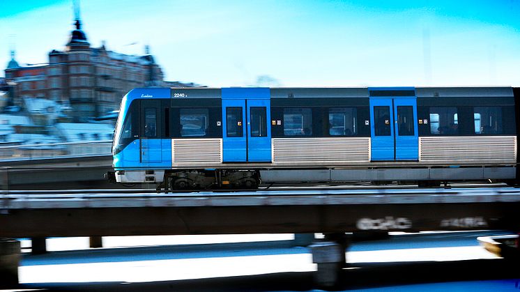 Iterio är med på (tunnelbane)tåget