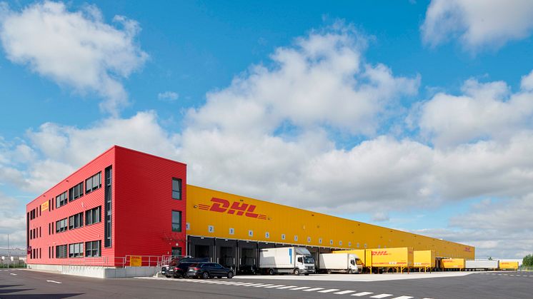 DHL Freights nya fraktcentrum i Hannover-Langenhagen i Tyskland