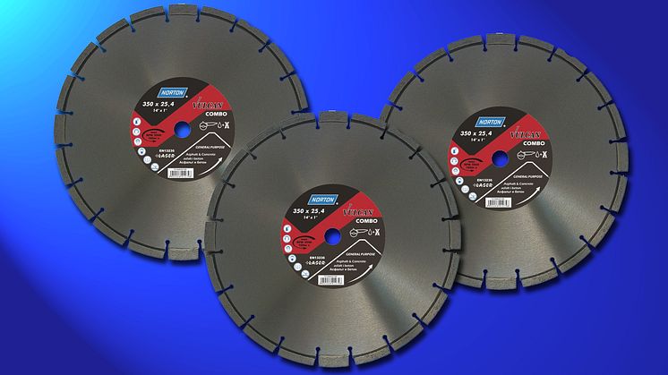 Vulcan Combo – Ny diamantklinga för flera olika material  - Produkt 1