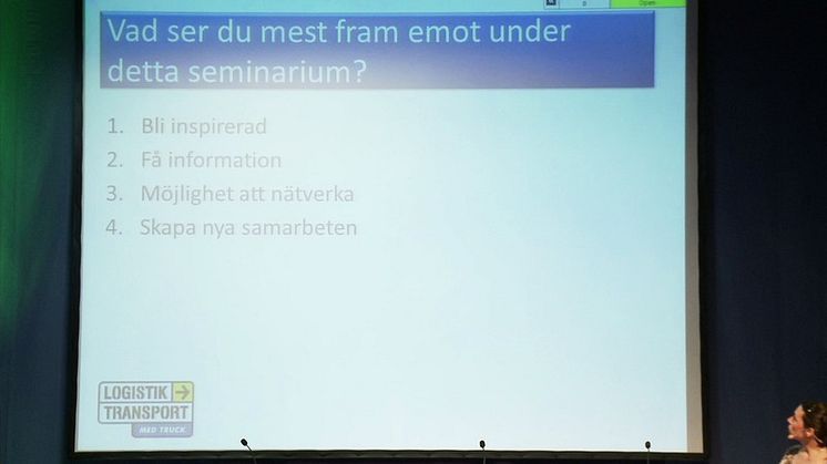 Logistik och Transport 2012 - Inledning