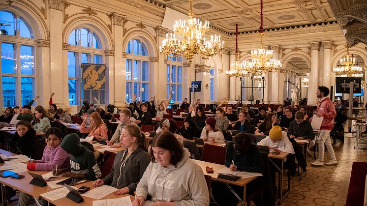 Ungdomsfullmäktige gör den 20 november till ett event om barns rättigheter. Bild: Göteborgs Stad