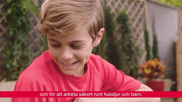 Säkerhet kring barn och husdjur för Honda Miimo robotgräsklippare HRM310/520/3000
