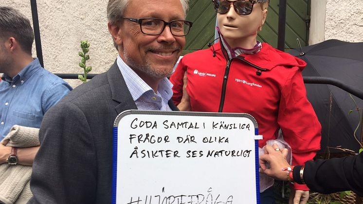 Under Almedalsveckan 2016 samlade vi hjärtefrågor och delade med alla.