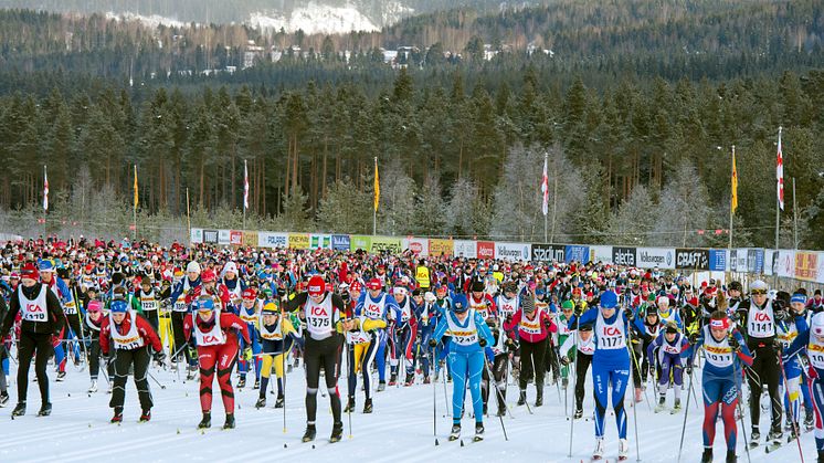 Miljöanpassade Vasaloppsbussar minskar trängseln