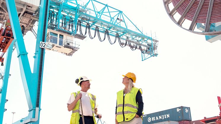 APM Terminals Gothenburg, Järnväg