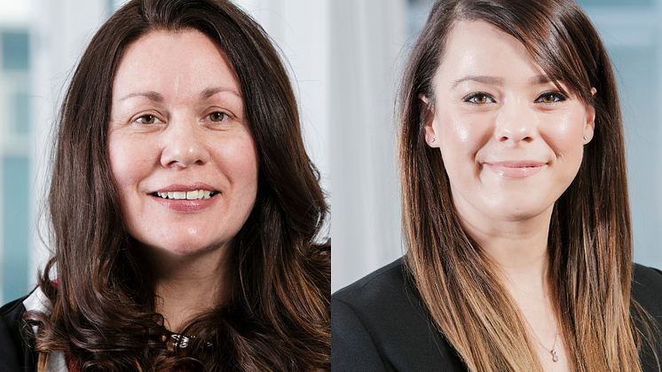 Professor Katie Haighton and Dr Sonia Dalkin from Northumbria University.