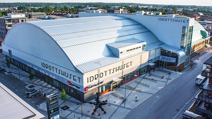Örebro kommuns byggnadspris till Idrottshuset