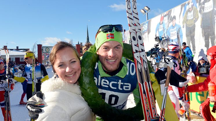 Jörgen Aukland vann Vasaloppet 2013
