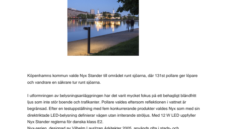 Belysning i centrala Köpenhamn