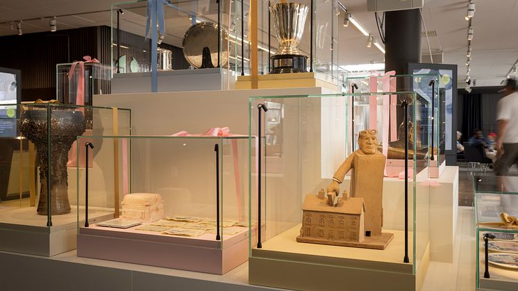 Jubileumsgåvorna, installationsbild