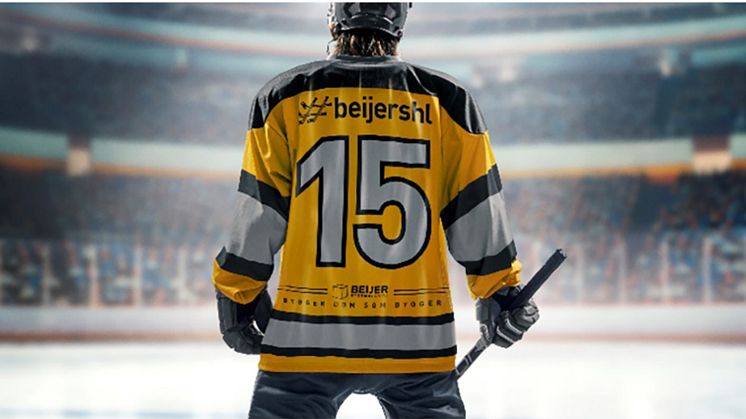 Beijer Byggmaterial förlänger som huvudsponsor till Svenska Hockeyligan 