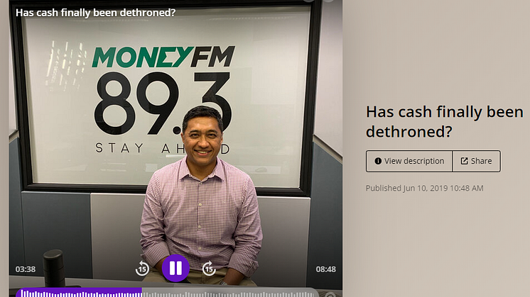 Source: Screen shot from Money FM 89.3