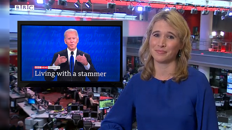 Stammering makes BBC news headlines