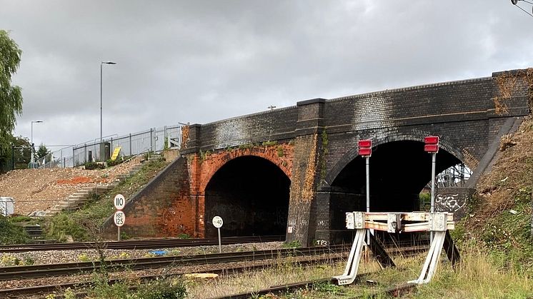 Car parking at Bedford station will be significantly reduced while Bromham Road bridge is raised for new overhead electric power lines